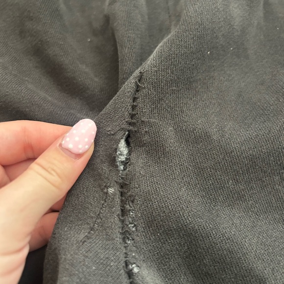 *Flawed* John Galt (Brandy Melville) Cuffed Sweatpants - Picture 4 of 5